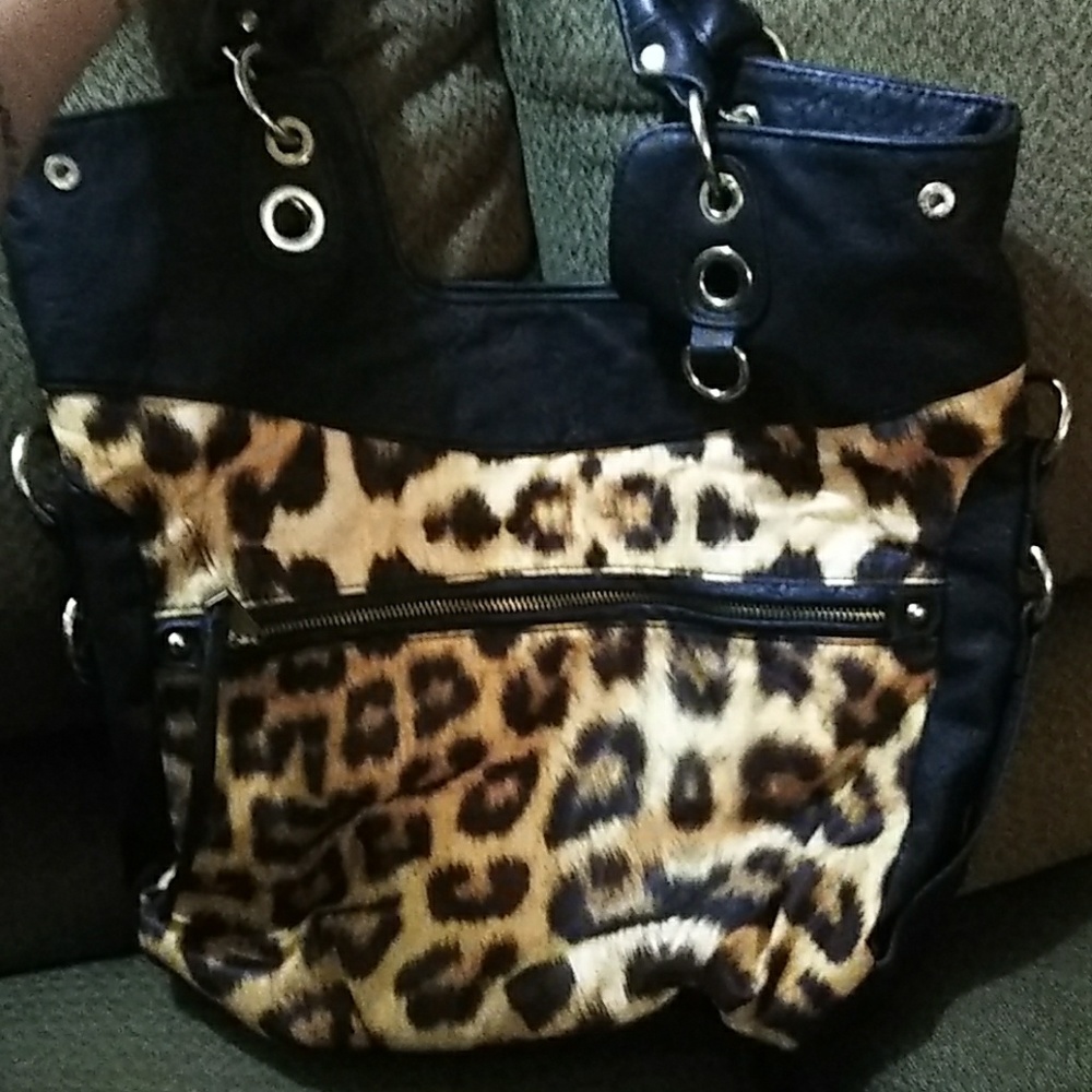 Jessica Simpson Leopard Purse